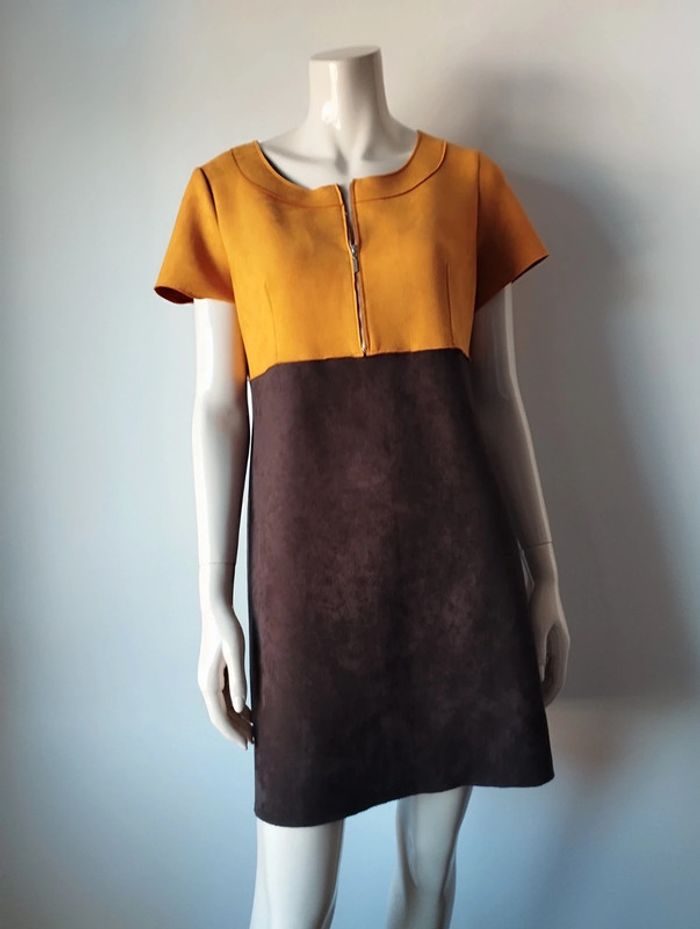 Robe effet daim Riu Paris taille 42