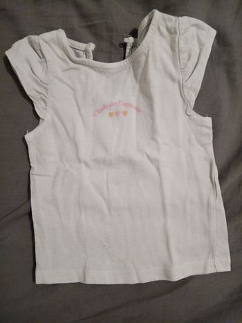 T-shirt "club de l'amour" _ 3 mois 