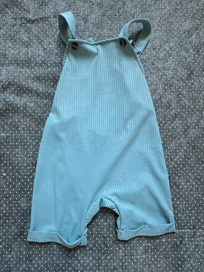 Salopette combi short 12/18 mois 86 cm - photo numéro 3