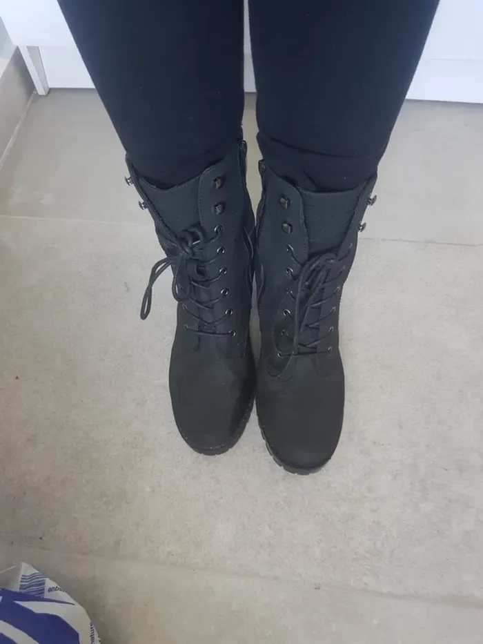 Bottine Mi Haute Taille 39 - photo numéro 8