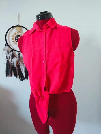 Chemisier en voile noué