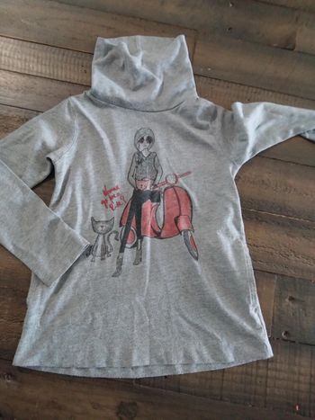 T shirt Col roulé sous pull 3 ans