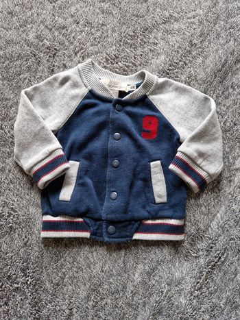 Sweat/ teddy bébé garçon 6/9 mois H&M