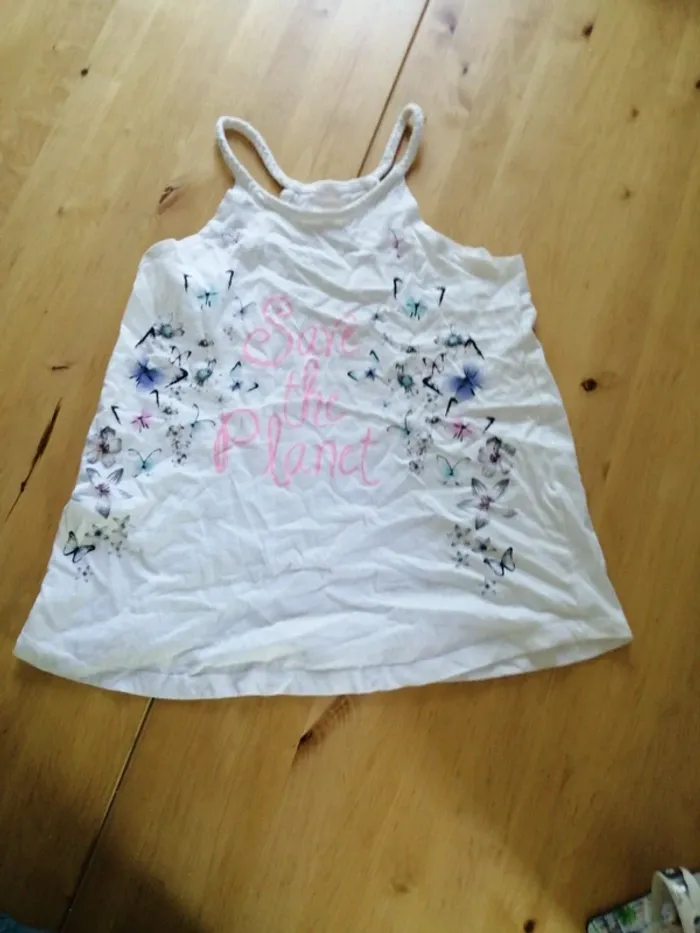 T-shirt bretelles