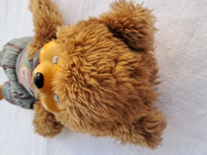 Kiki monchhichi ours en peluche 26 cm wuschel vintage ancien - photo numéro 8