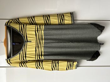 Tunique jaune et marron Double Jeu - Taille 3