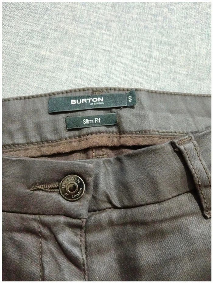 C43 pantalon simili noir Burton 40 - photo numéro 3