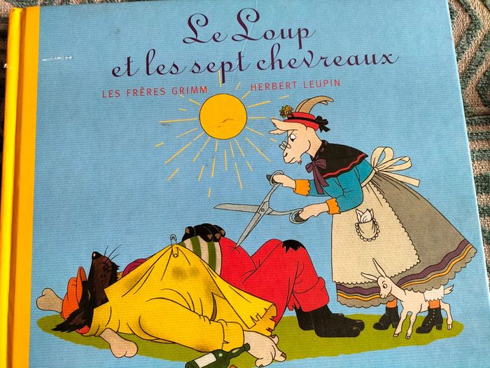 Collection cadet Roussel La belle au bois dormant et le loup et les 7 chevreaux - photo numéro 6