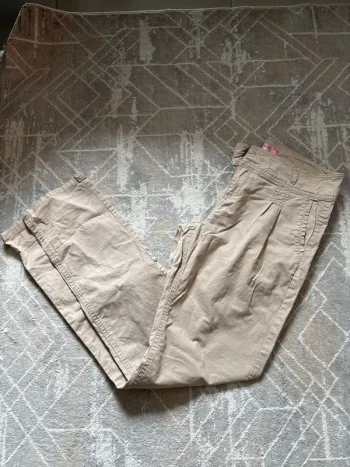 Pontalon femme beige taille S