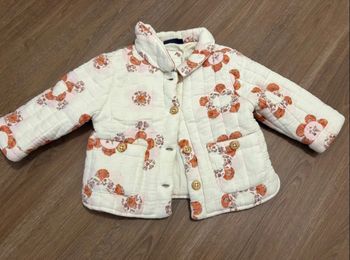 Veste épaisse bébé fille taille 9 mois