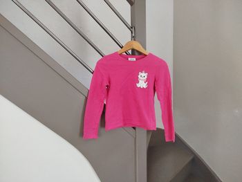 Tee-shirt fuschia 