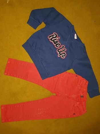 Pull tape à l'oeil hiver garçon 2ans