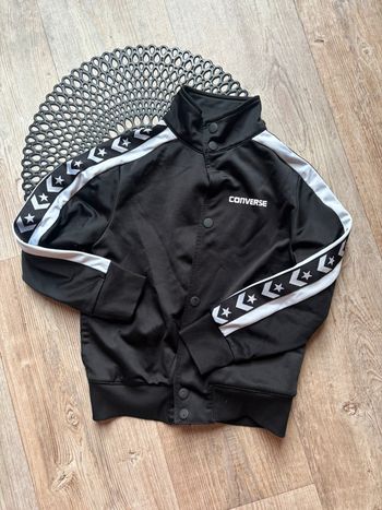 Veste converse noir blanc