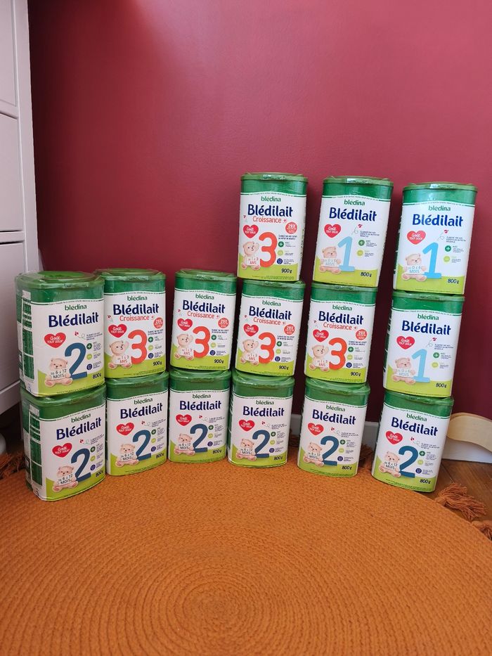 3 boîtes Bledilait 1er âge