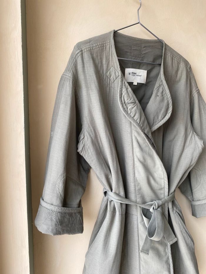 Manteau kaki Étoile Isabel Marant T1 - photo numéro 5