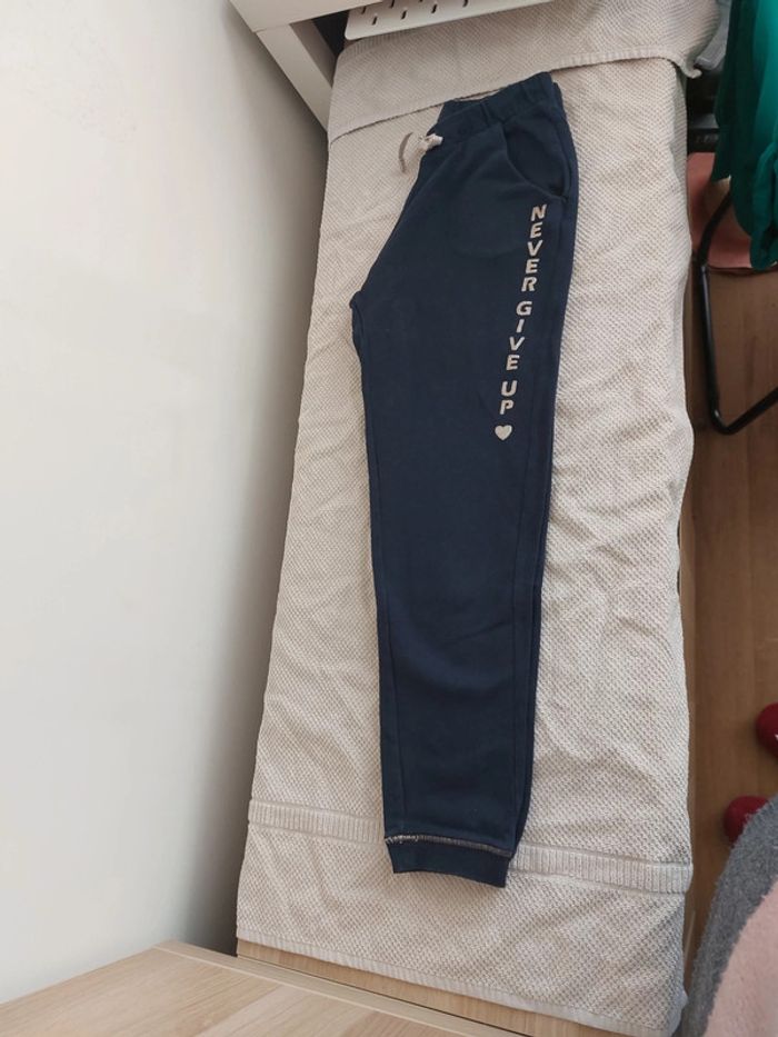 Jogging bleu marine 12 ans Kiabi