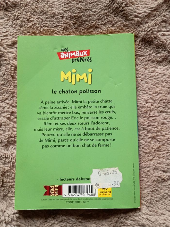 Livre mimi le chat polisson - photo numéro 3