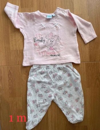 Pyjama Disney Baby Minnie Mouse 1 Mois