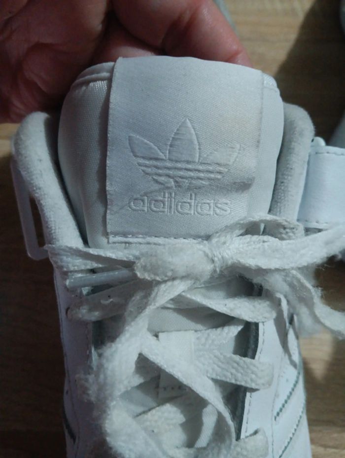 Baskets Adidas Taille 46 Forum Low blanches vintage - photo numéro 10