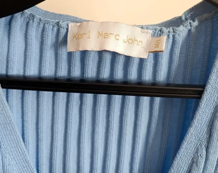 Débardeur en maille côtelée Karl Marc John T.M/L - photo numéro 2