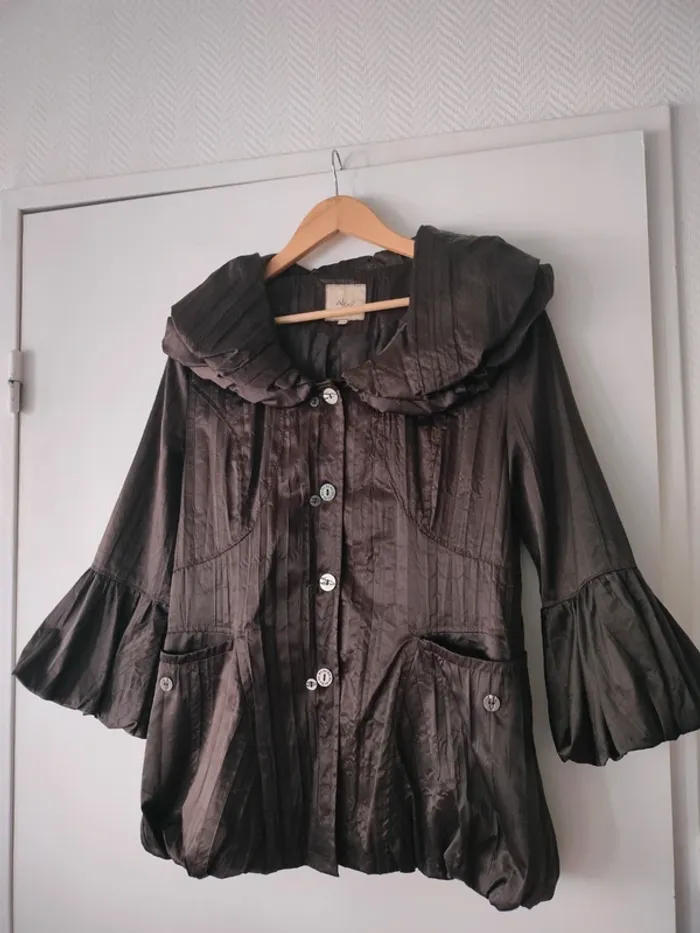 Veste marron Alexo taille 40 - photo numéro 2