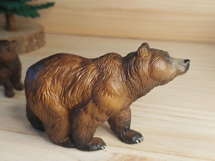 PAPO Schleich Ours brun et son ourson Figurine animal de la forêt - photo numéro 8
