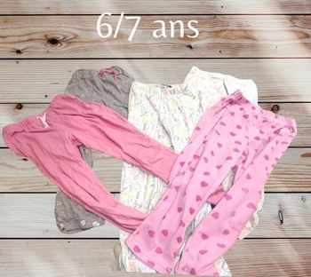Lot de 5 bas de pyjamas