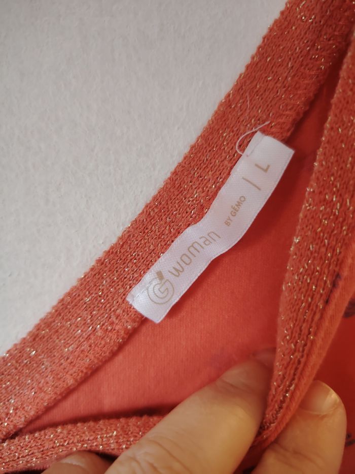 T shirt orange - photo numéro 4