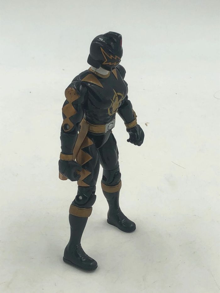 Figurine Power Rangers Dino Thunder black ranger Bandai 2003 - photo numéro 4
