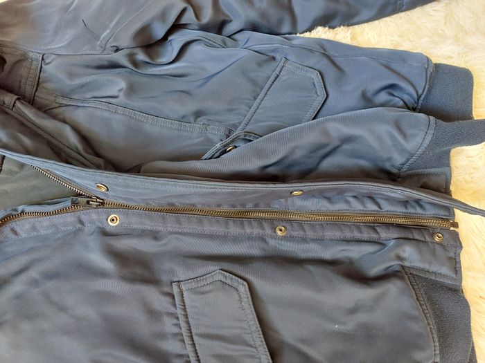 Manteau Hilfiger Denim Bleu - photo numéro 3