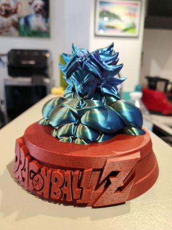 Broly Buste Dragon Ball Z Figurines Personnage Décoration Collection Fan Art 