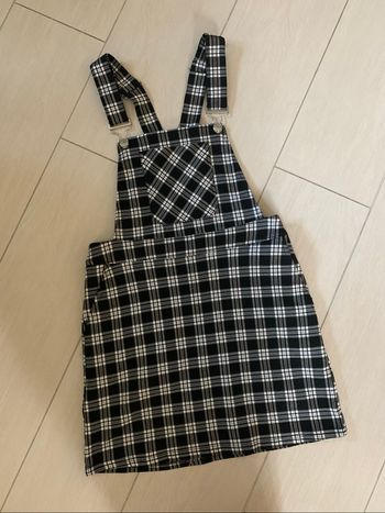 Jennyfer robe salopette à carreaux M