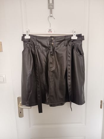 Jupe simili cuir
