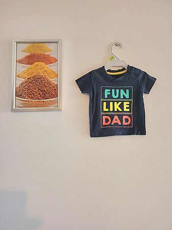 T shirt bébé garçon bleu marine "Primark" taille 3 mois