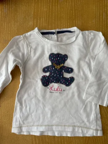 T-shirt lulu castagnette 12 mois