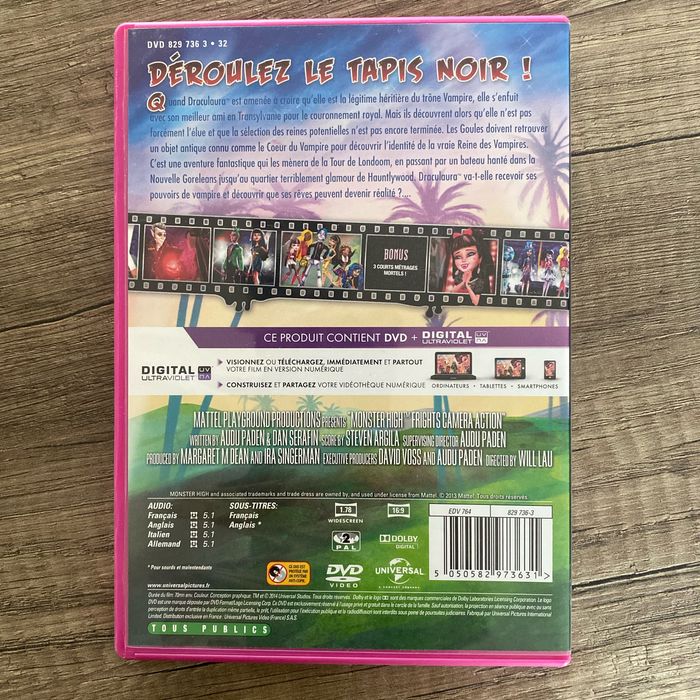 DVD Monster High - photo numéro 2