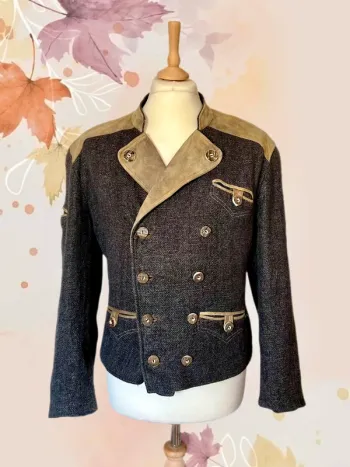 🌿Veste autrichienne vintage rustique Julius Lang cottagecore Oktoberfest Forestcore  jacket🌿