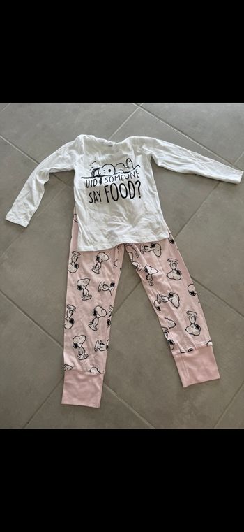 Pyjama 2 pièces Peanuts 9 ans