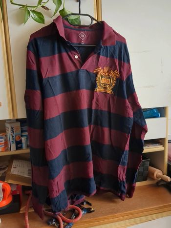 Polo tex manches longues