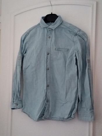 Chemise en jean léger bleu garçon 9/10 ans LC waikiki