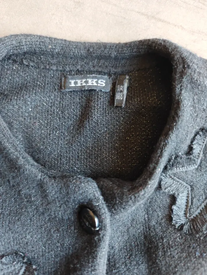 Gilet poncho ikks étoile - photo numéro 2