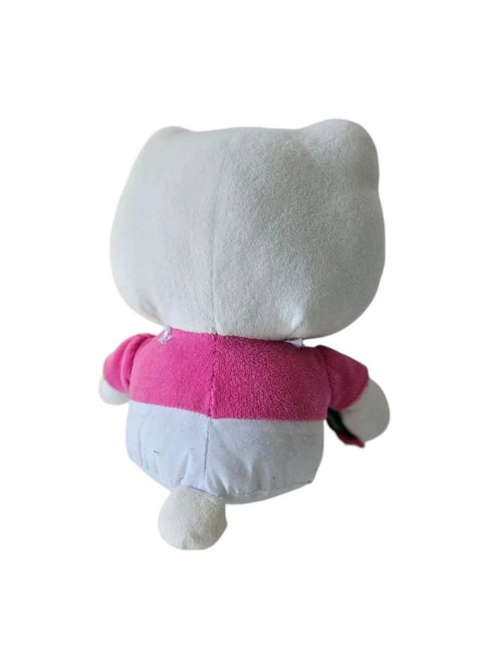 🧸 Peluche Hello Kitty 🧸 - Rose et Blanc - photo numéro 2