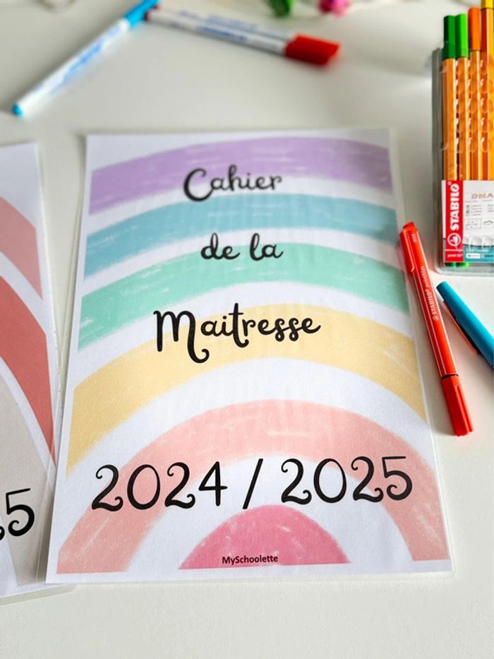 Cahier et agenda du maître maîtresse - photo numéro 20