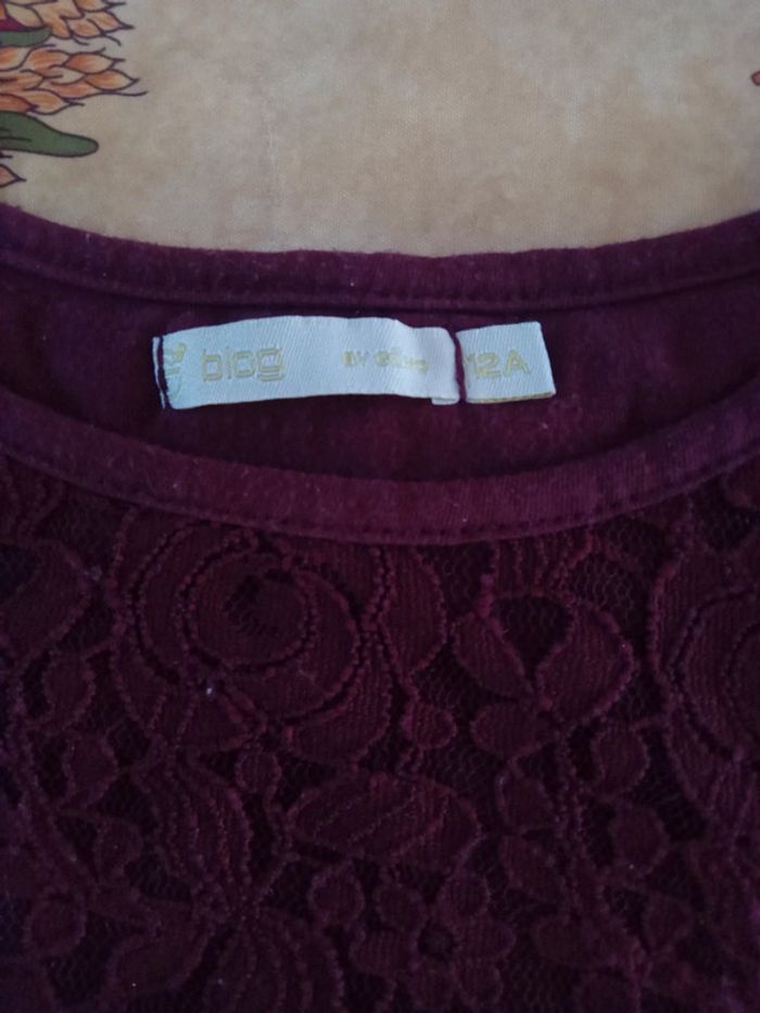Polo dentelle épaule à vue - photo numéro 3