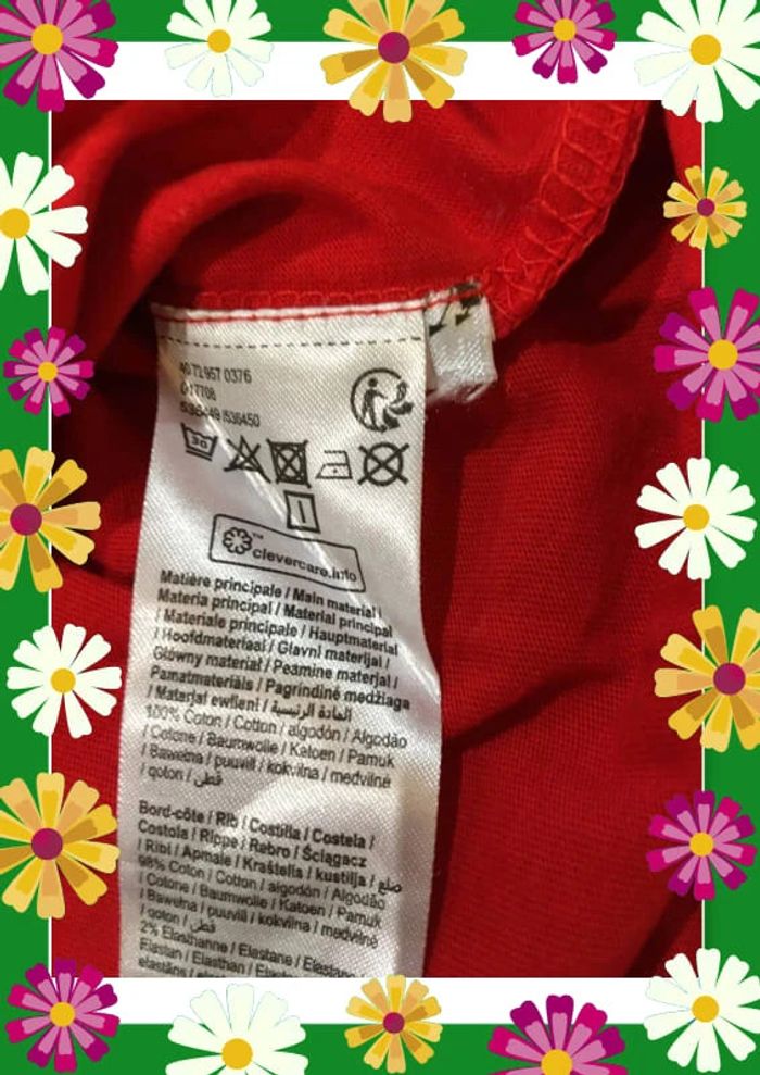 T-shirt Mickey rouge - photo numéro 4