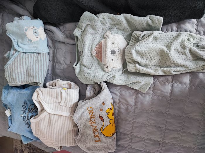 Pyjamas velours 3 mois