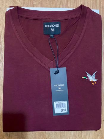 t-shirt chevignon taille XXL