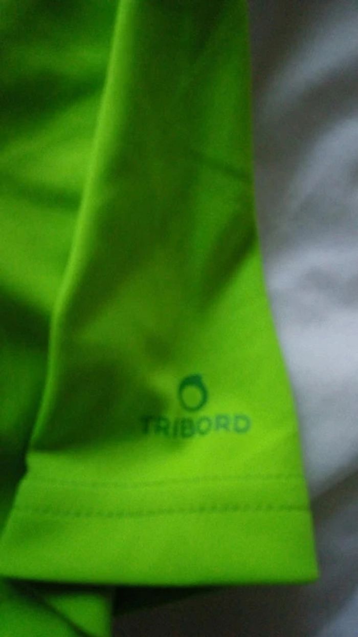 Tee-shirt anti uv vert fluo - photo numéro 4