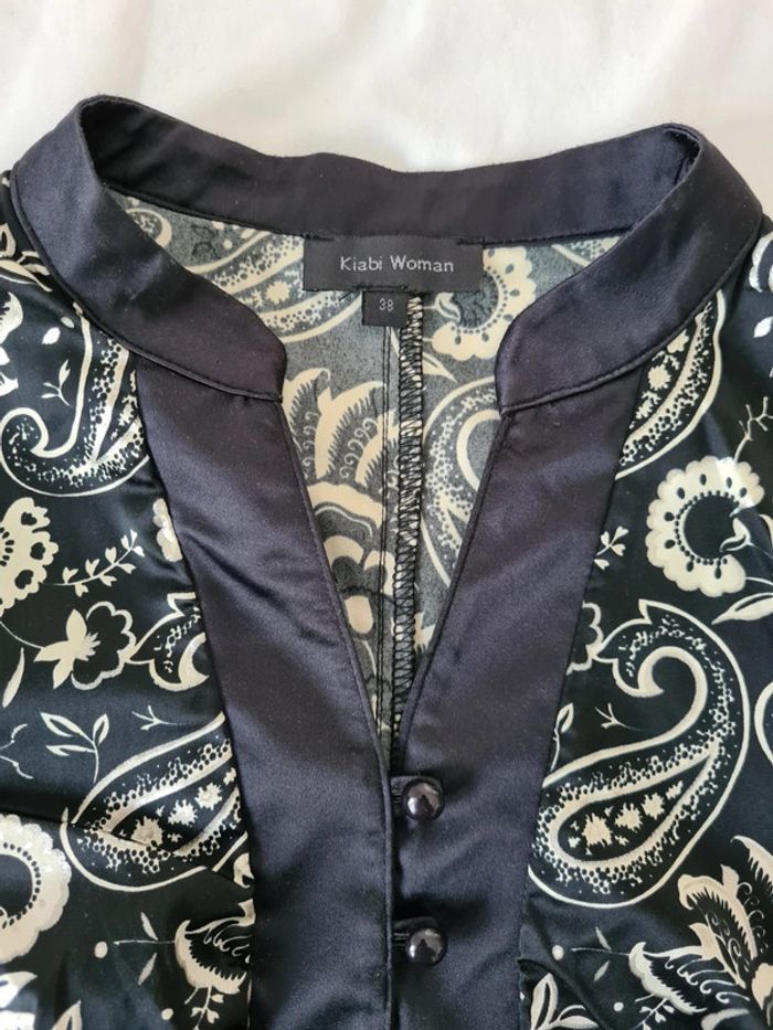 Chemise satinée Kiabi - photo numéro 5
