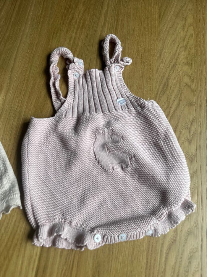 2 petite barboteuse en tricot - photo numéro 4
